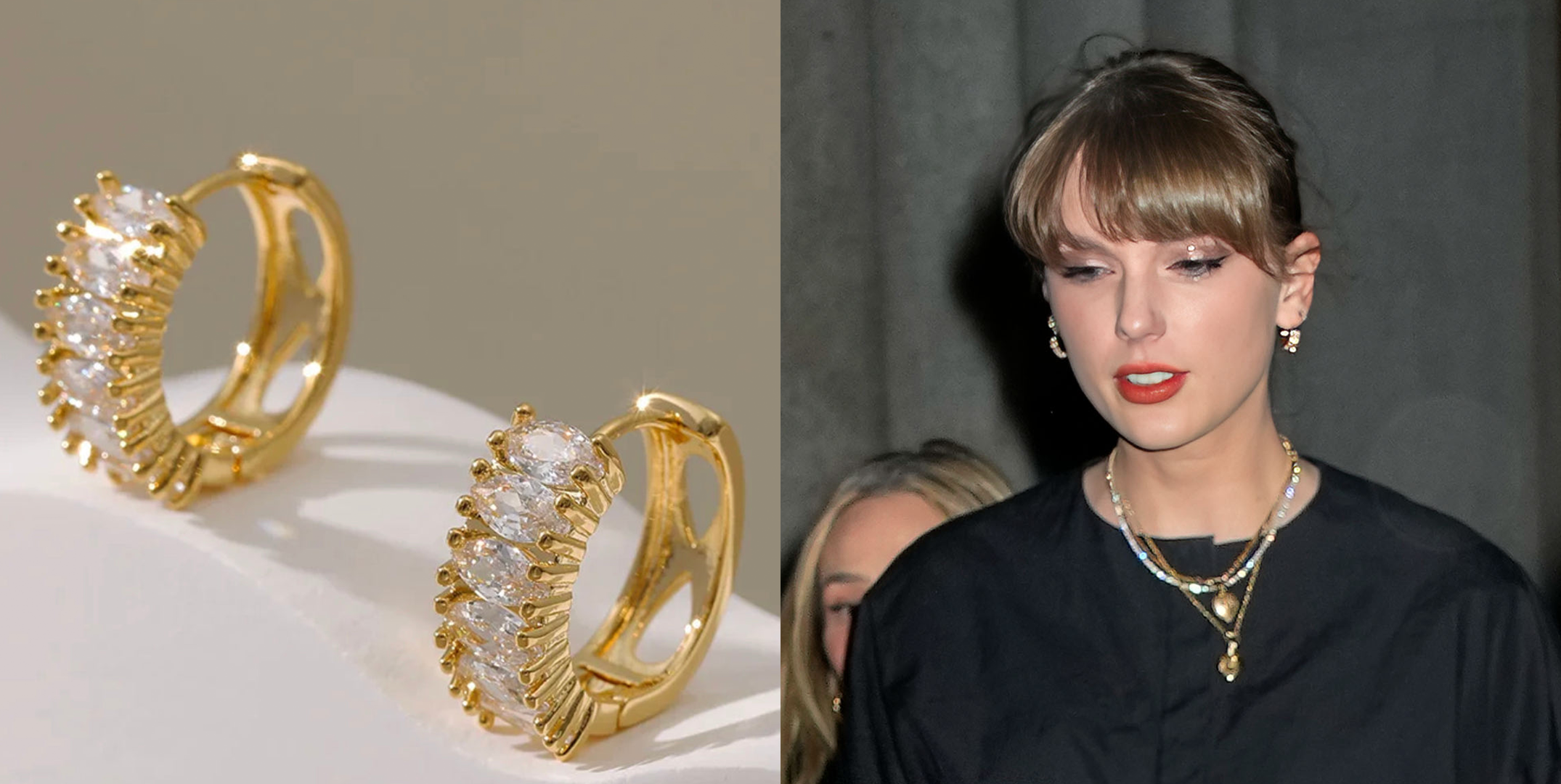 Anton Heunis Double Velvet Gem Cage Earrings in Gold | REVOLVE